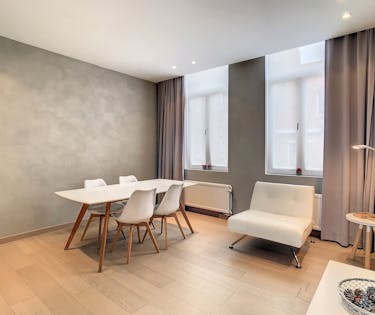 Triplex appartement met terras te huur in Ieper.