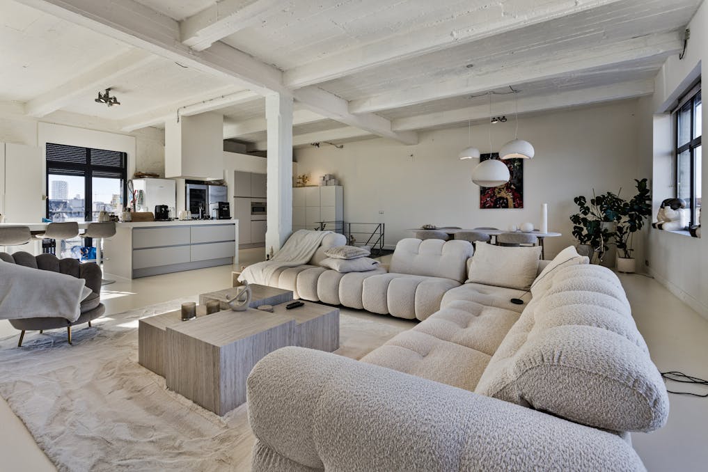 Penthouse duplex appartement met twee terrassen te koop