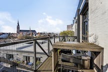 Penthouse duplex appartement met twee terrassen te koop