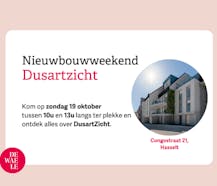 DusartZicht - 10 nieuwbouwappartementen in Hasselt-Centrum