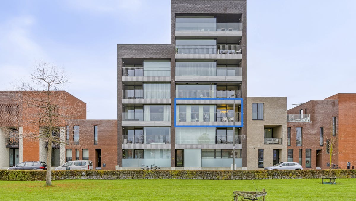 Energy efficient 3 bedroom apartment in Hasselt.