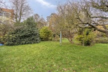 Maison avec grand jardin ensoleillé à vendre dans le centre de Knokke