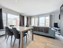 Appartement te huur met twee slaapkamers te Nieuwpoort-Bad.
