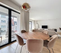 Luxe app. ± 118m² met 2 slpk, zuidterras & parking