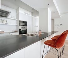 Luxe app. ± 118m² met 2 slpk, zuidterras & parking
