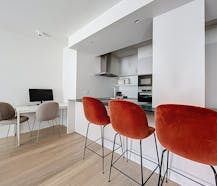 Luxe app. ± 118m² met 2 slpk, zuidterras & parking