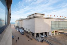 Magnifieke studio met prachtig open zicht op het Kursaal