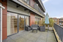 Appartement 3 slaapkamers met ruim terras en staanplaats
