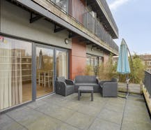 Appartement 3 slaapkamers met ruim terras en staanplaats