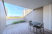 Prachtige studio vlakbij zee en strand 