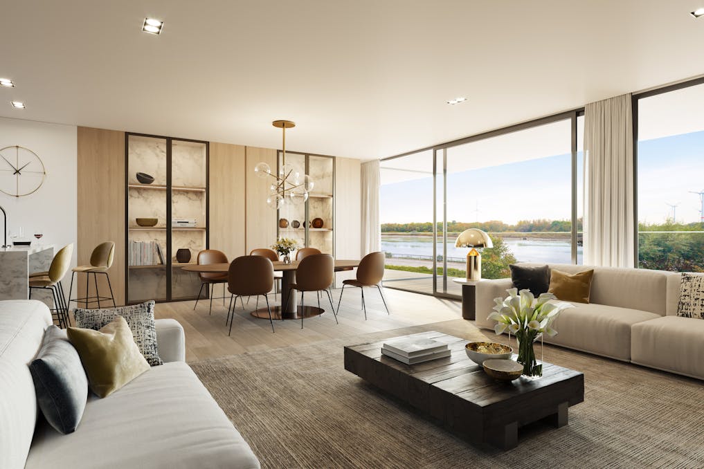 Nieuwbouwappartementen Rupelsky Boom : wonen aan het water