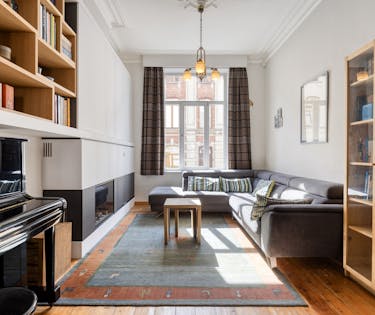 Karaktervolle woning met stadstuin te koop te Gent