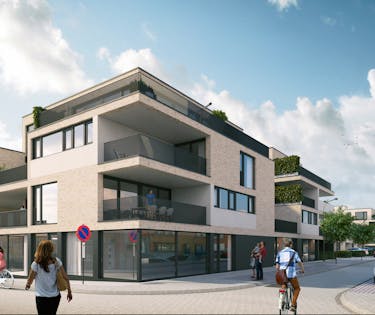 Nieuwbouw handelsruimten (88 - 190 m²) te koop in Aalst
