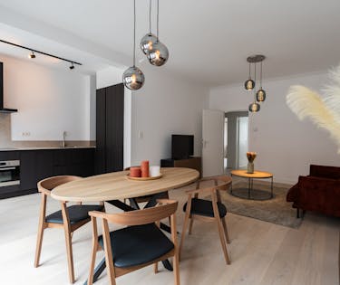 Gerenoveerd gelijkvloers appartement met twee slaapkamers