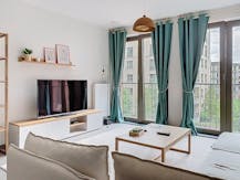 Tour & Taxis - Lichtijk 1-slaapkamerappartement te huur