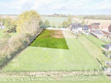 Mooi en zuidgericht stuk bouwgrond (1.284m²) voor open bebouwing