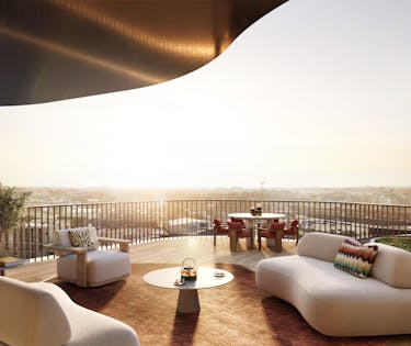 Luxe penthouse met 3 slaapkamers te koop in Ever Kortrijk