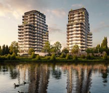 Luxe penthouse met 3 slaapkamers te koop in Ever Kortrijk