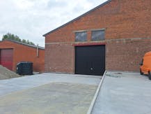 Loods van ca. 620m² te huur in Lendelede