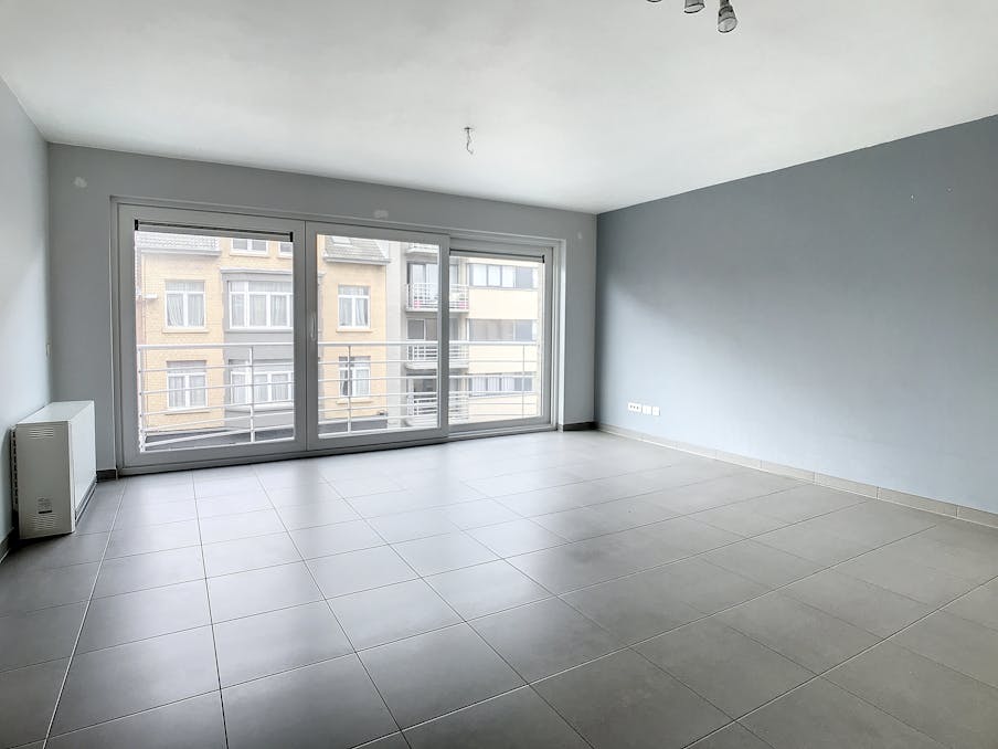 Ruim 1 slaapkamer appartement te huur in Oostende met EPC B..