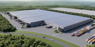 Logistic units for rent in Zeebrugge Green Logistics (BREEAM: Excellent)