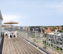 Penthouse met 3 slaapkamers en ruim terras in Koksijde-Bad