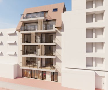 Garagebox te koop in nieuwbouwproject te centrum Middelkerke!