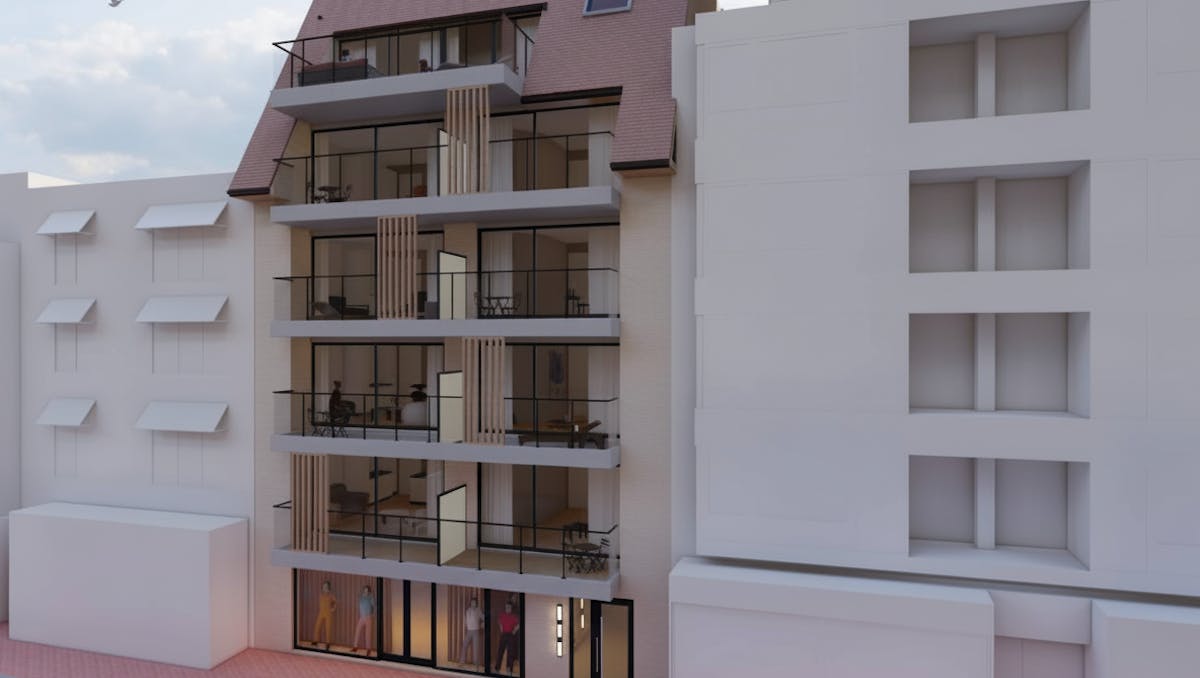 Garagebox te koop in nieuwbouwproject te centrum Middelkerke!