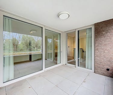 Gelijkvloers serviceflat met uniek zicht in hartje Deinze