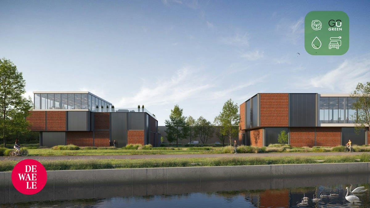 Entrepôt récemment construit avec des bureaux dans un emplacement privilégié à Hasselt