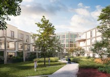 Nieuwbouw kantoorruimte gelegen langs de Kolenkaai in Brugge