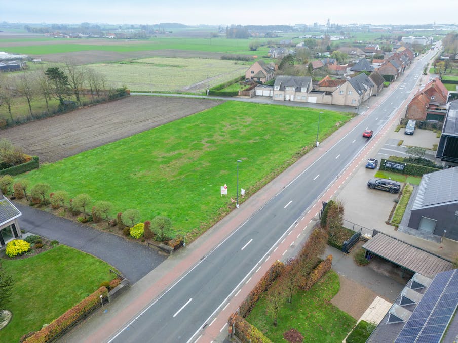 Uniek gelegen bouwgrond te koop in Wingene