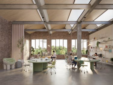 Salle d'exposition/bureau d'environ 340 m² dans le projet Walle Kortrijk