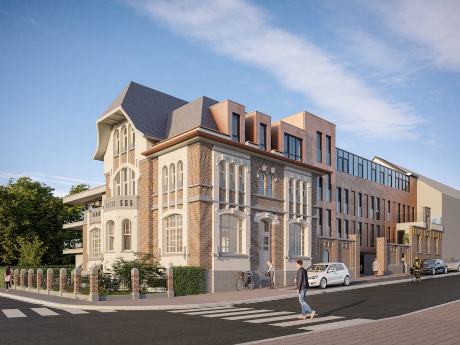 Kwalitatief en ruim nieuwbouwappartement (110m²) in Beselare 