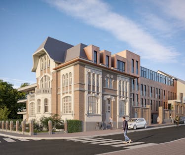 Kwalitatief en ruim nieuwbouwappartement (110m²) in Beselare