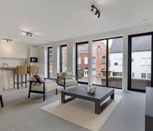 Kwalitatief en ruim nieuwbouwappartement (110m²) in Beselare