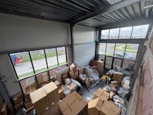 Magazijn met mezzanine te huur (150 m²)