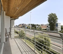 Appartement met 3 slaapkamers en garage vlakbij zee in Sint-Idesbald
