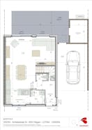 Moderne nieuwbouwwoning met 3 slaapkamers, tuin en carport in Zwevegem