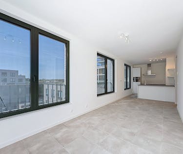 BEN-appartement op de 2de verdieping met terras te huur op Linkeroever