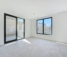 BEN-appartement op de 2de verdieping met terras te huur op Linkeroever