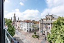 Exclusieve penthouse met historisch uitzicht in hartje Brugge