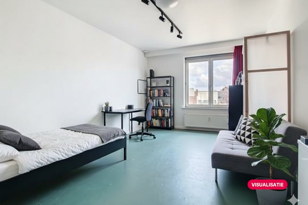 Studentenkamer te koop op toplocatie in studentenbuurt Antwerpen