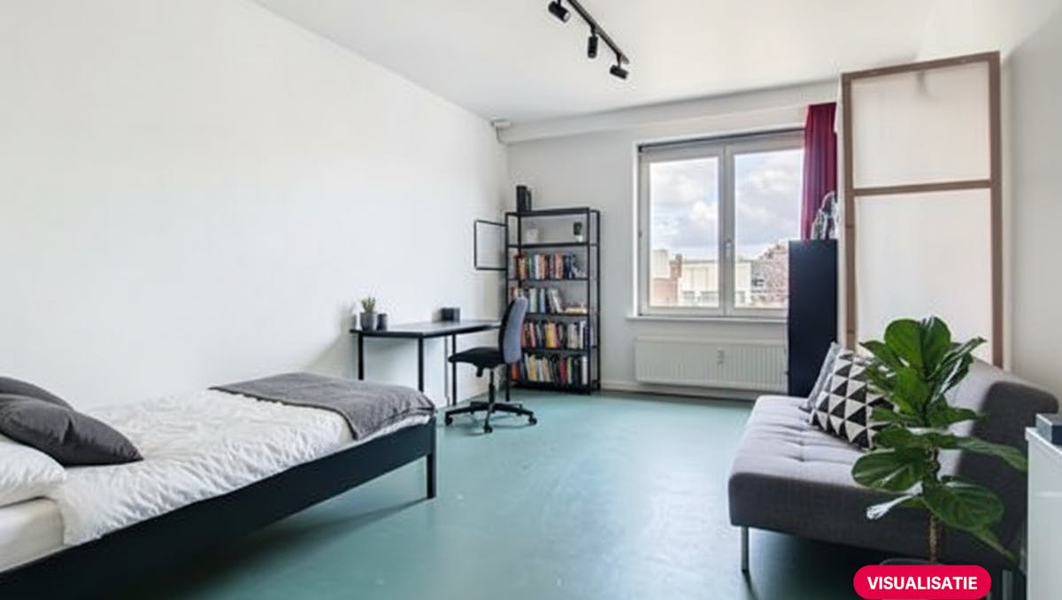Studentenkamer te koop op toplocatie in studentenbuurt Antwerpen
