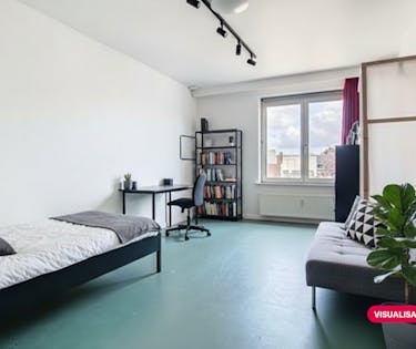 Studentenkamer te koop op toplocatie in studentenbuurt Antwerpen