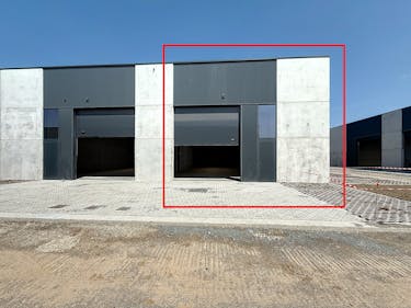 Nieuwbouw magazijn te huur in Pittem