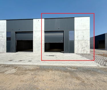 Nieuwbouw magazijn te huur in Pittem