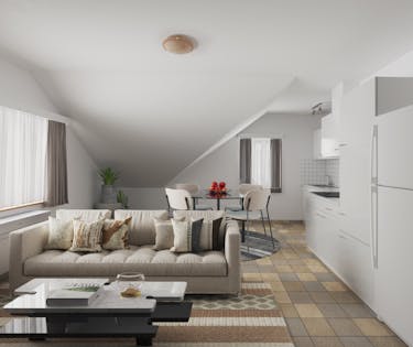 Tof appartement met 1 slaapkamer en autostandplaats in Hasselt