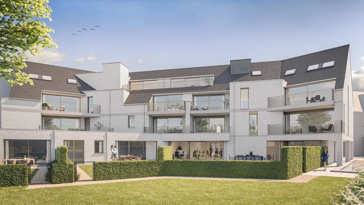 Gelijkvloers appartement met 2 kamers te koop in Ieper