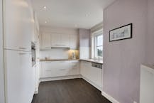 Appartement met 3 slaapkamers en garage vlakbij zee in Sint-Idesbald